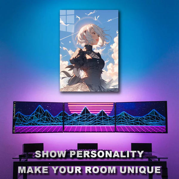 2B ANDROID BEAUTY HD Shining Metal Poster