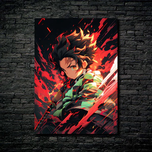 TANJIRO DEMON SLAYER-Artwork