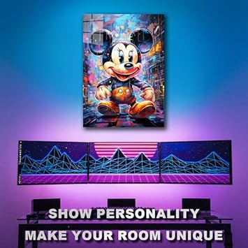 Pop Mouse- HD Shining Metal Poster