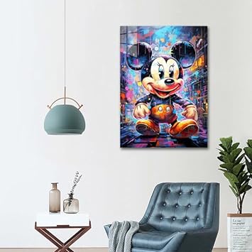 Pop Mouse- HD Shining Metal Poster