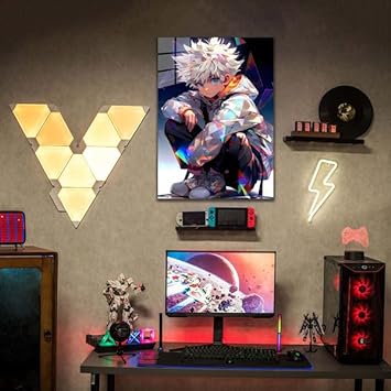 Colorful Killua- HD Shining Metal Poster