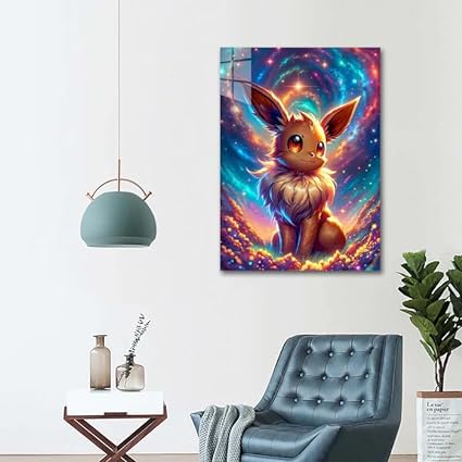 Pokemon Eve -  HD Shining Metal Poster