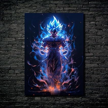 Blue soul- HD Shining Metal Poster