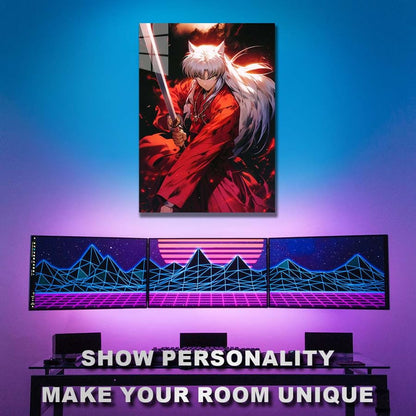 Inuyasha  HD Shining Metal Poster