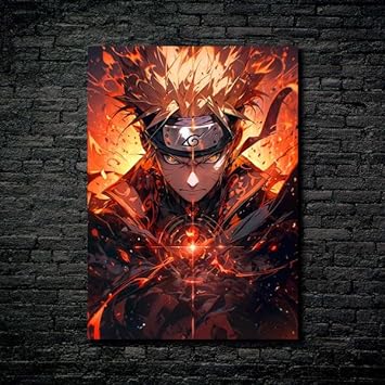 Naruto Uzumaki Sage- HD Shining Metal Poster