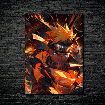 Naruto planetary ultimate- HD Shining Metal Poster