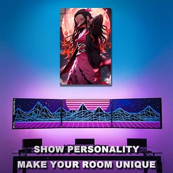 Nezuko- HD Shining Metal Poster