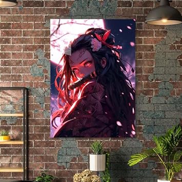 Nezuko cinematic- HD Shining Metal Poster