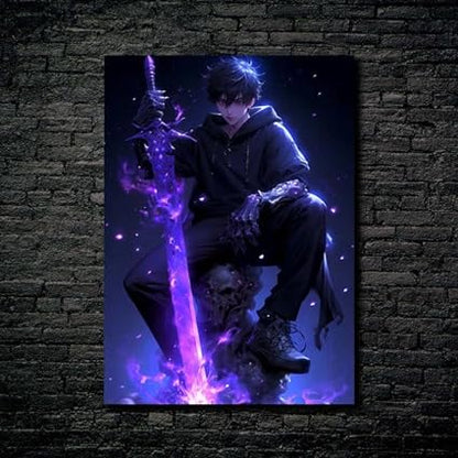 Solo Levelling 2 - HD Shining Metal Poster