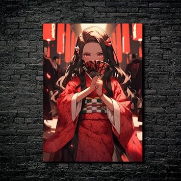 Nezuko- HD Shining Metal Poster