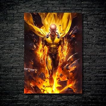 Onepunch Man- HD Shining Metal Poster