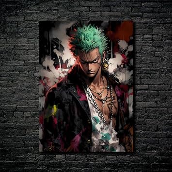 One Piece｜ZORO - HD Shining Metal Poster