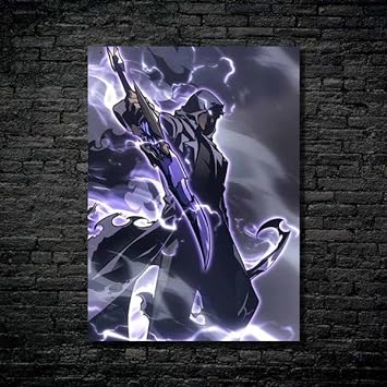 Solo Leveling Sun- HD Shining Metal Poster