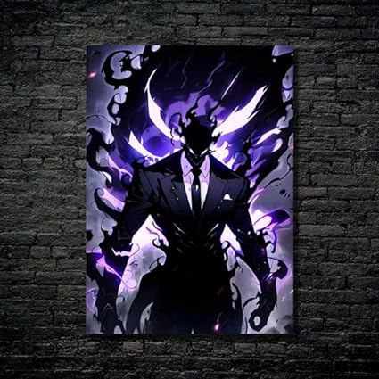 Solo Leveling Art- HD Shining Metal Poster