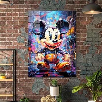 Pop Mouse- HD Shining Metal Poster