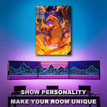 Pokemon Charizard -  HD Shining Metal Poster