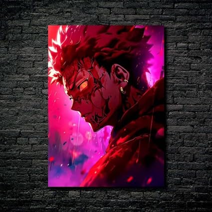 Sukuna Jujutsu Kaisen- HD Shining Metal Poster