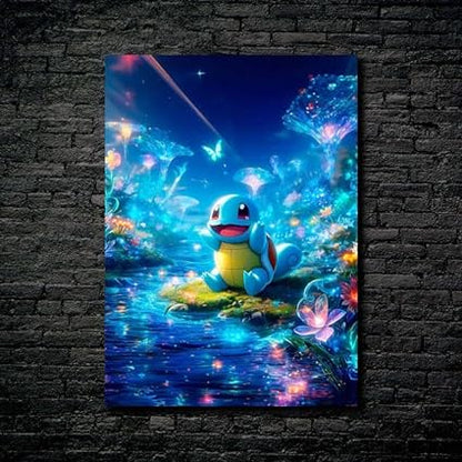 Pokemon Blastoise -  HD Shining Metal Poster