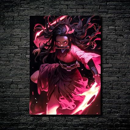 Demon Slayer Nezuko- HD Shining Metal Poster