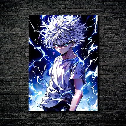 Thunder Kirua - HD Shining Metal Poster