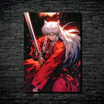 Inuyasha  HD Shining Metal Poster