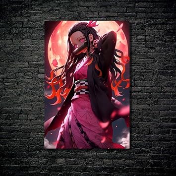 Nezuko- HD Shining Metal Poster