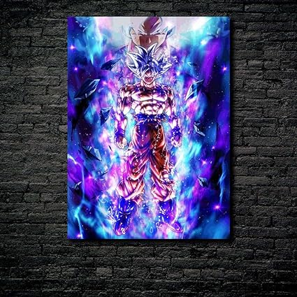 Goku Dragon Ball 7  HD Shining Metal Poster