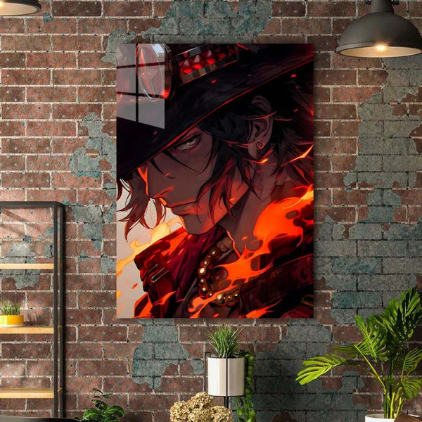 B00048-Ace's Fierce - HD Shining Metal Poster