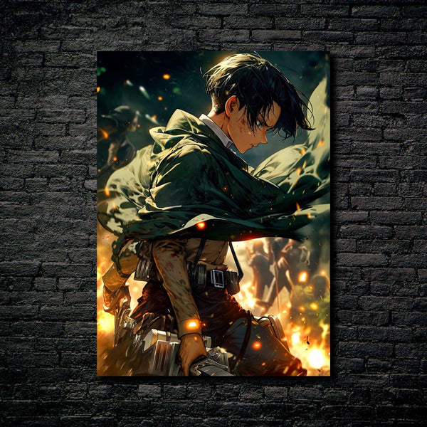 Ackerman L -Artwork HD Shining Metal Poster