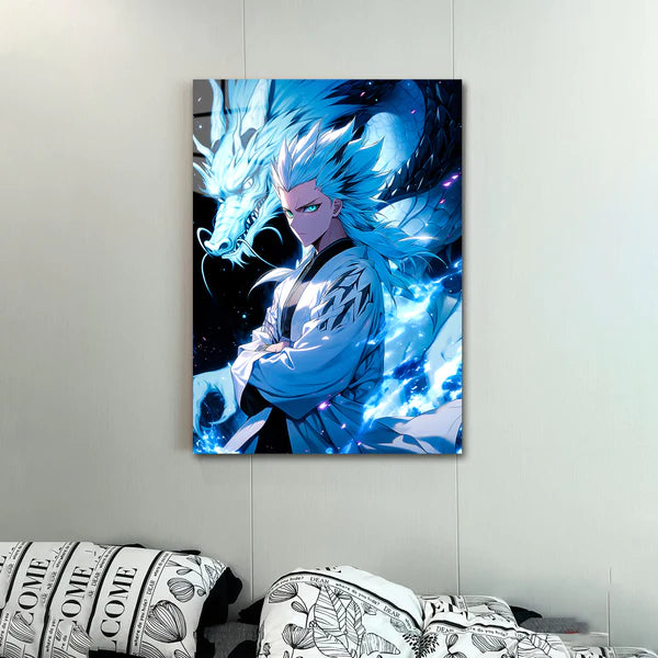 Bleach Toshiro#003- HD Shining Metal Poster