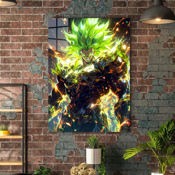 Broly Devil- HD Shining Metal Poster