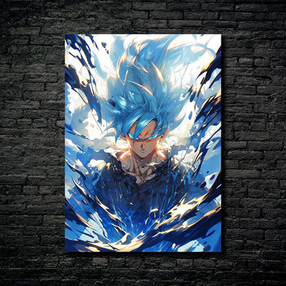 Dragon Ball Blue Wing-4- HD Shining Metal Poster