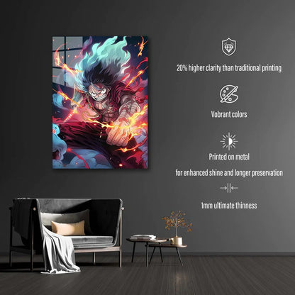 Ethereal Elegance- HD Shining Metal Poster