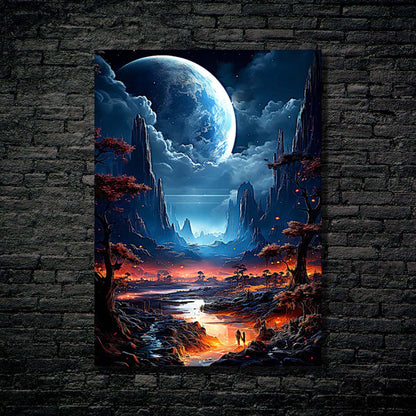 Fantasy Nature- HD Shining Metal Poster