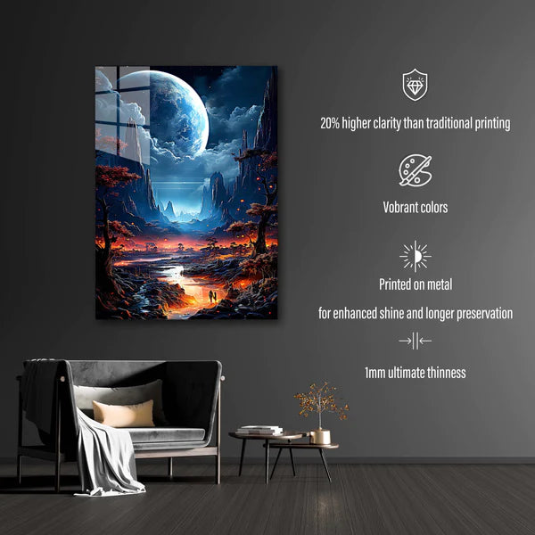 Fantasy Nature- HD Shining Metal Poster