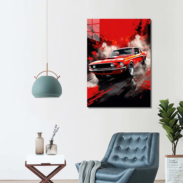 GTI500 shelby 1967 1- HD Shining Metal Poster