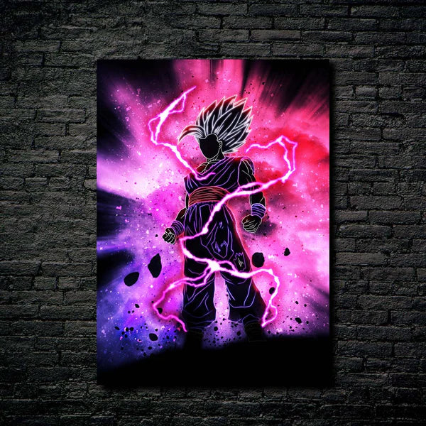 Gohan beast- HD Shining Metal Poster