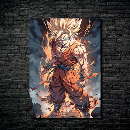 Goku Style- HD Shining Metal Poster