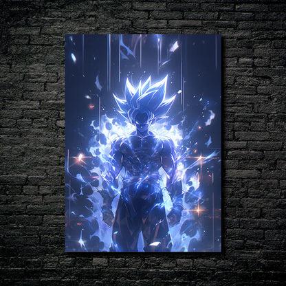 Goku- HD Shining Metal Poster