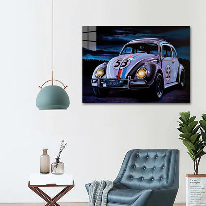 Herbie The love bug- HD Shining Metal Poster