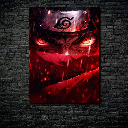 Hokage's Gaze- HD Shining Metal Poster