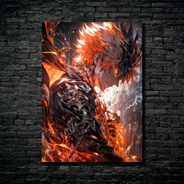 Hollow Ichigo- HD Shining Metal Poster