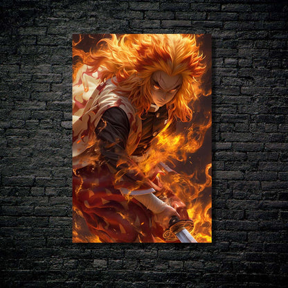 Ignite Coolfire- HD Shining Metal Poster