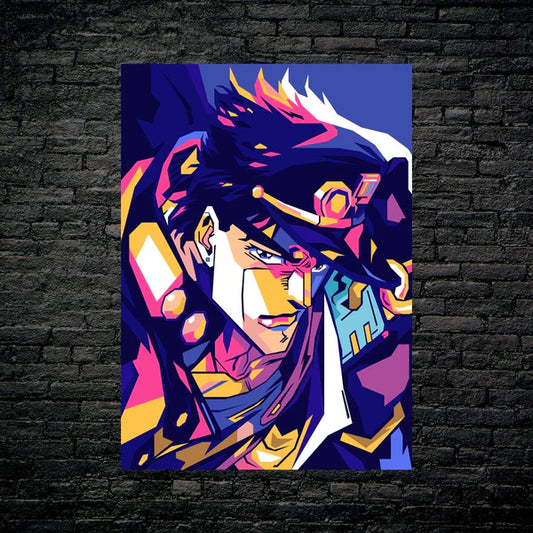 JOTARO KUJO POP ART-Obra de arte 