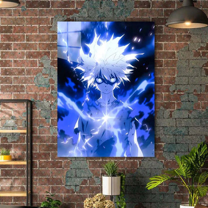 Killua - Forma de rayo - Obra de arte 