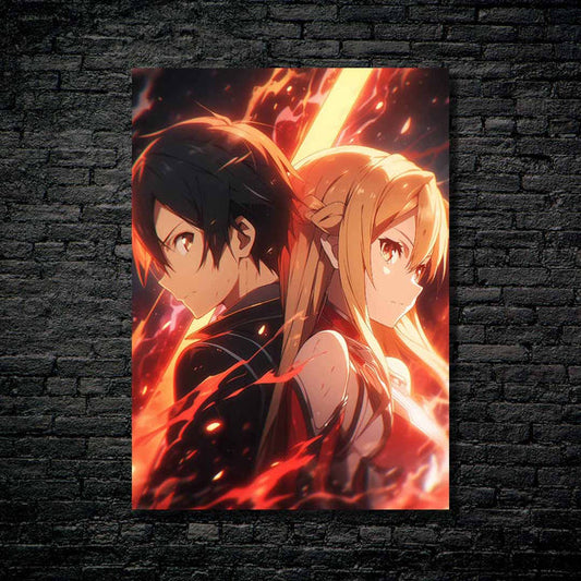 Kirigaya Kazuto｜Asuna 3-Artwork