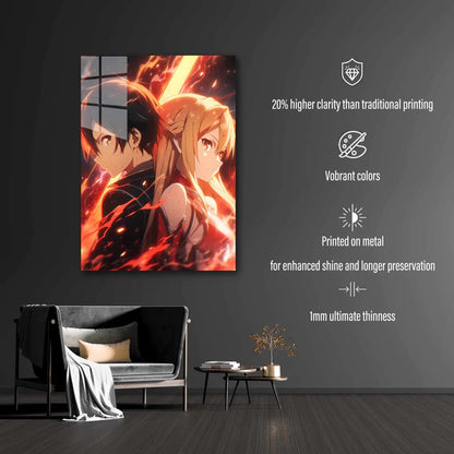 Kirigaya Kazuto｜Asuna 3-Artwork