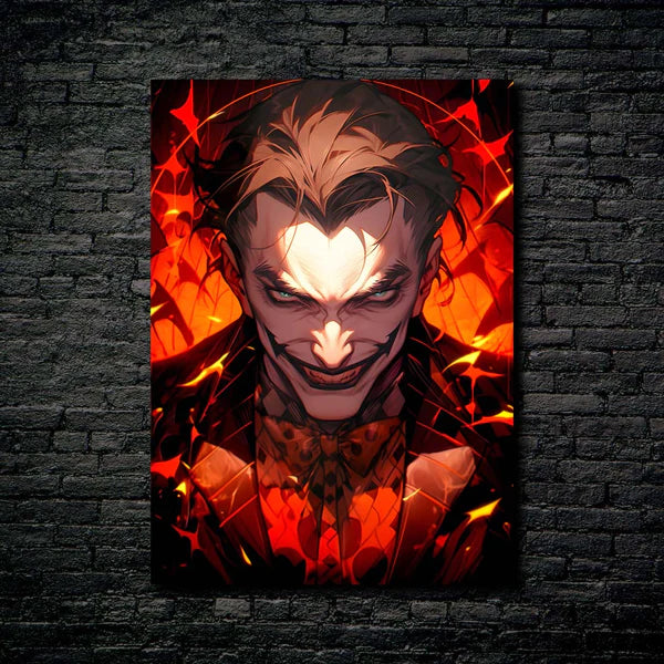 B00054-🎃Laughing Ghost- HD Shining Metal Poster