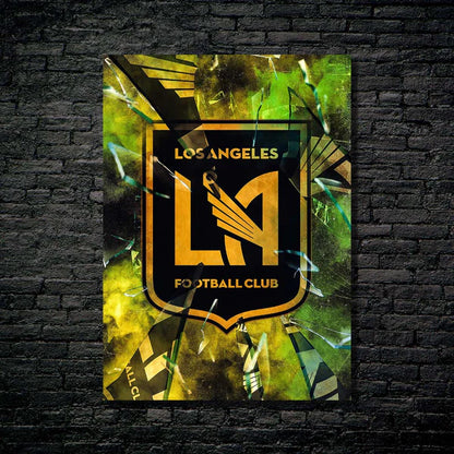 Cartel de Los Angeles FC-Obra de arte 