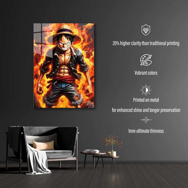 Luffy Angry-Artwork